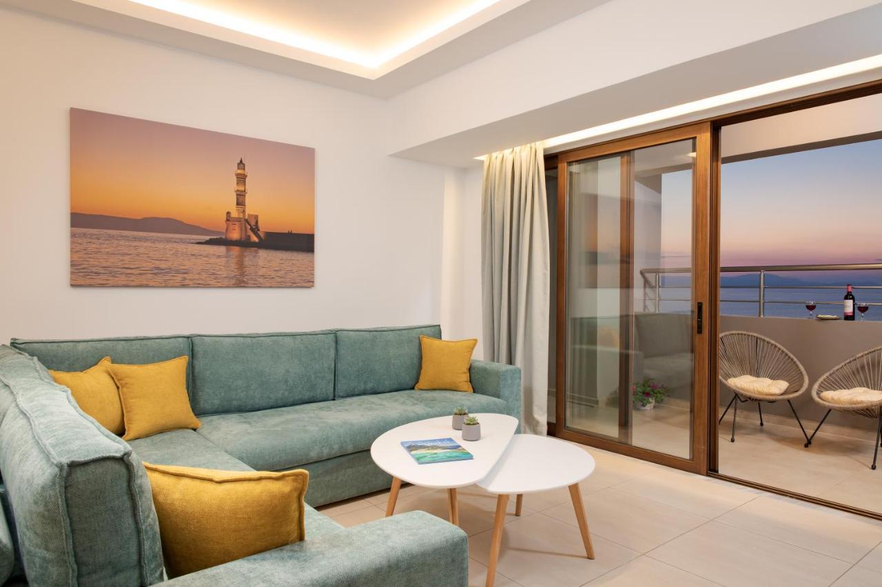 Overview Chania With Sea View And Amazing Sunset Exterior foto