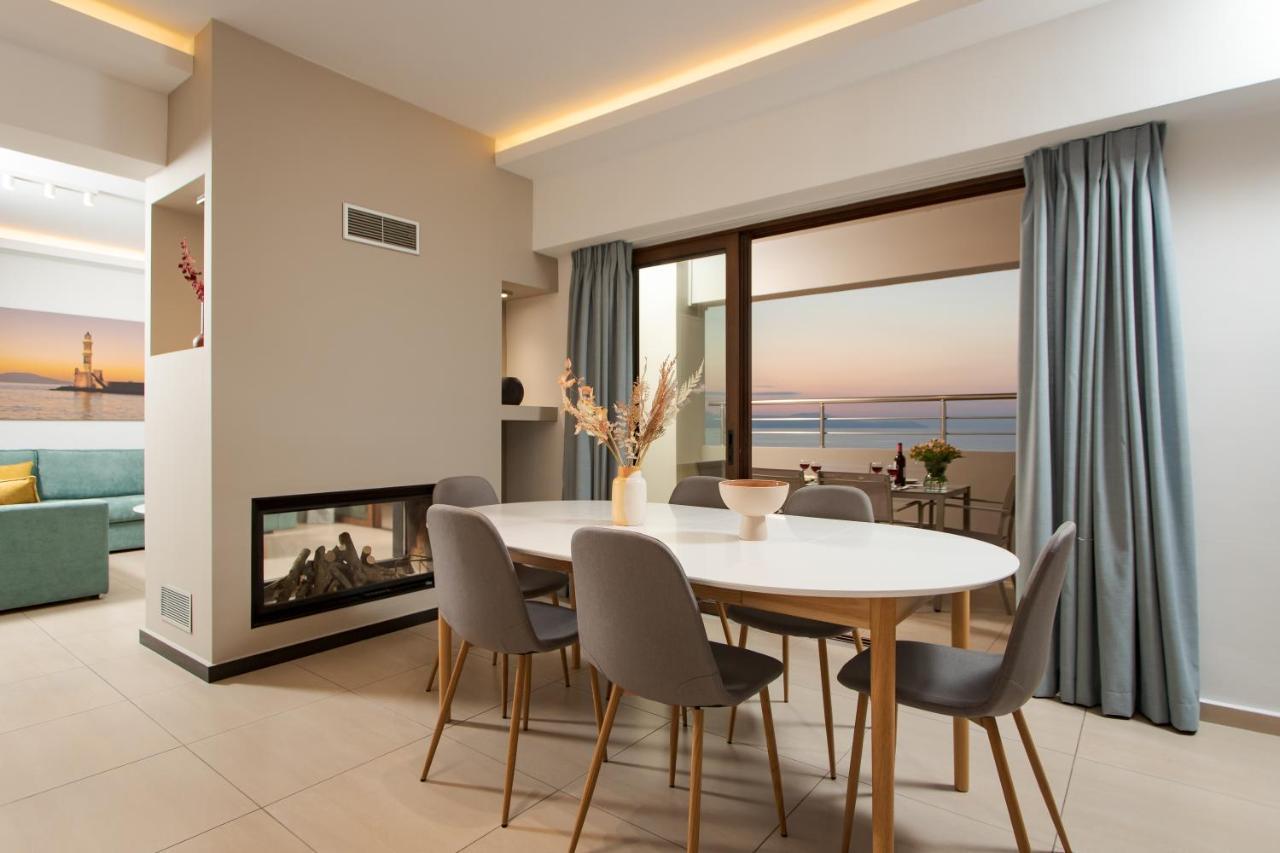 Overview Chania With Sea View And Amazing Sunset Exterior foto